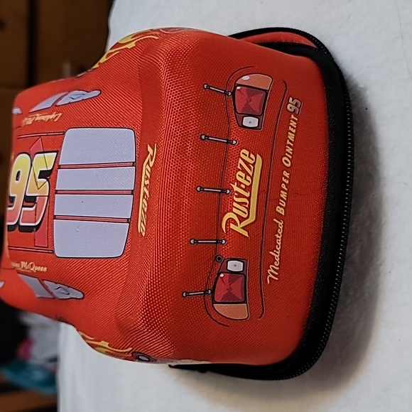 Sambro DSC8-6585 Cars 3D Pencil Case Featuring Lightning McQueen Red - Picture 4 of 12